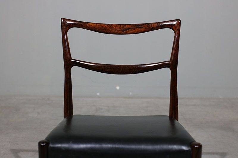 Set Of 6 Hw Klein Chairs In Rosewood. photo for sale