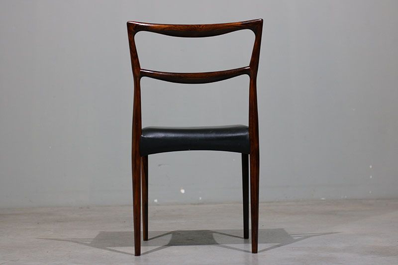 photo furniture Set Of 6 Hw Klein Chairs In Rosewood.