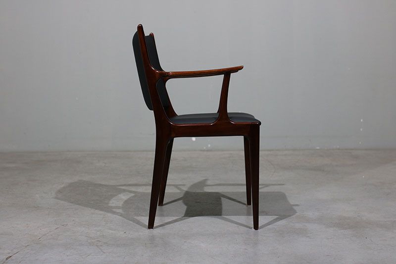Johannes Andersen Armchair In Mahogany. photo for sale