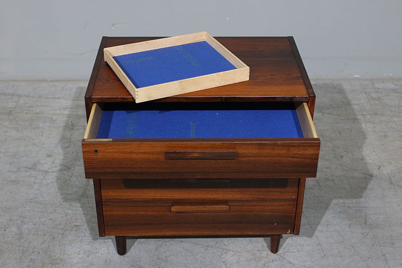 photo furniture Nordic Chest Of Drawers In Rosewood.