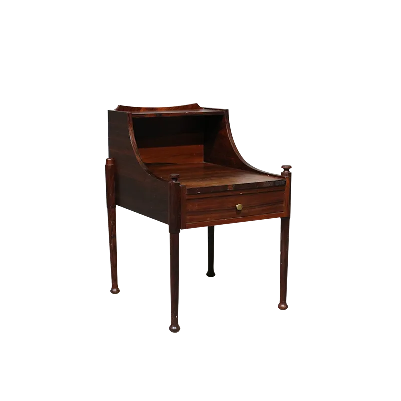Vintage Rosewood Bedside Table