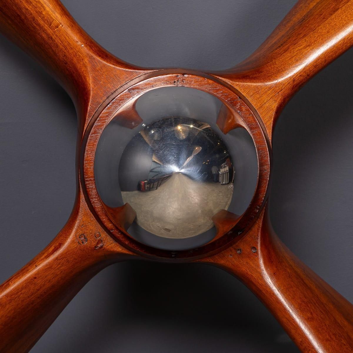 Antique 20thc Wwi British R.A.F. Fe8 Fighter Plane Four Blade Propeller C.1916 photo 9672.0
