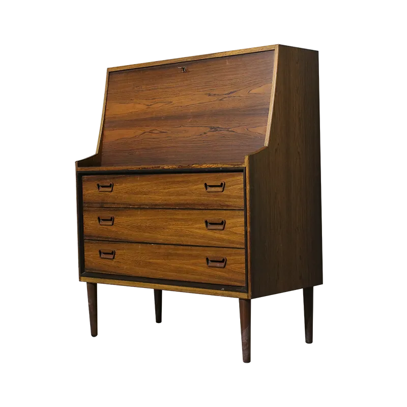 Danish Writing Desk In Rosewood