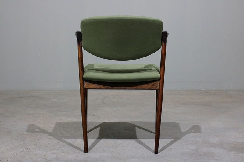 Furniture Set Of 4 Kai Kristiansen Model 42 Chairs In Rosewood. photo
