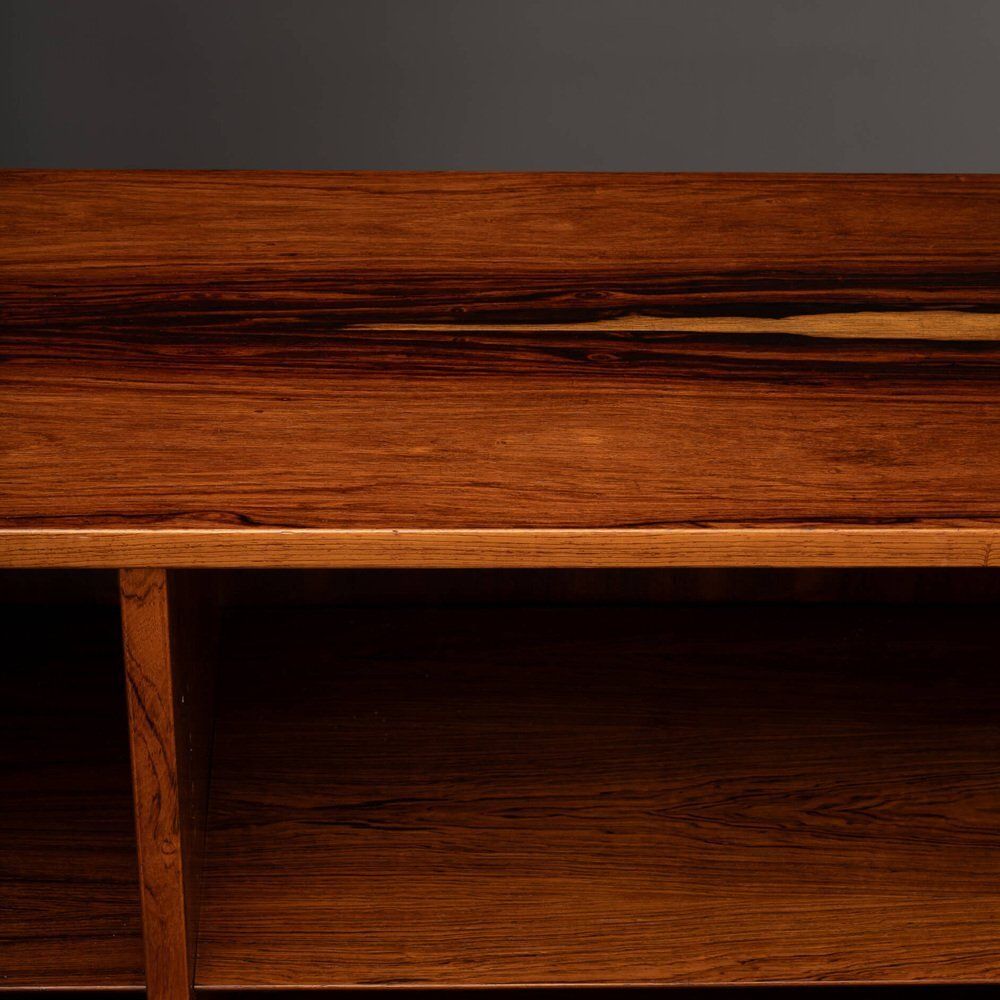 Furniture Danish Rosewood Bookcase From Hundevad & Co, 1960s photo