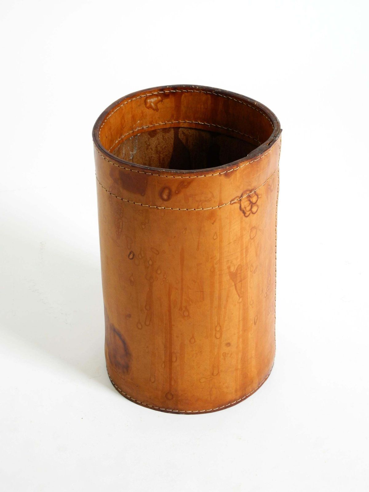 photo furniture Beautiful 1960s Leather Paper Bin By Torben ørskov & Co Denmark