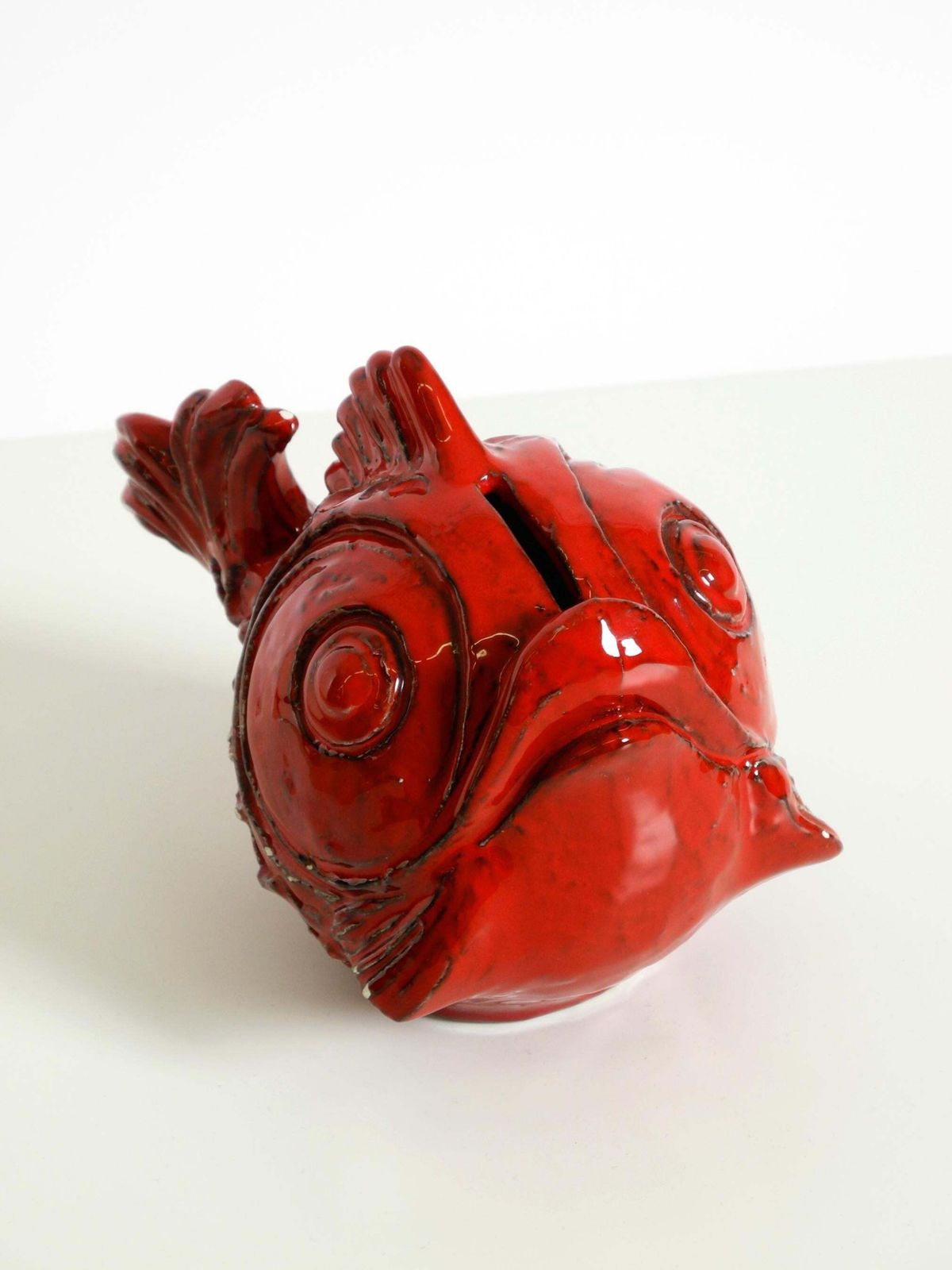 photo buy Beautiful 1960s Ceramic Fish Money Box By Aldo Londi For Bitossi Italy