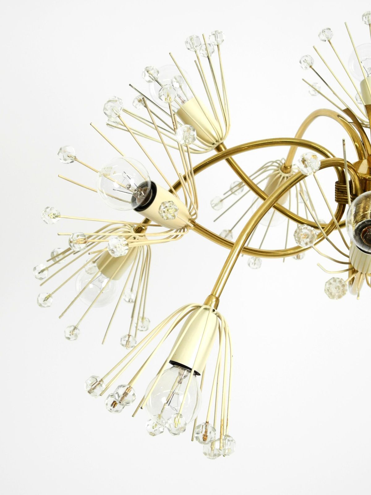 photo buy Beautiful Brass Chandelier By Emil Stejnar For Rupert Nikoll
