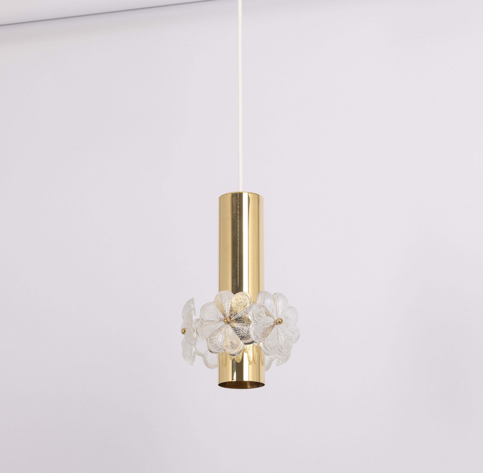 1 Of 5 Stunning Petite Sputnik Brass Pendant Light, Ernst Palme , Germany, 1960s photo 308.0