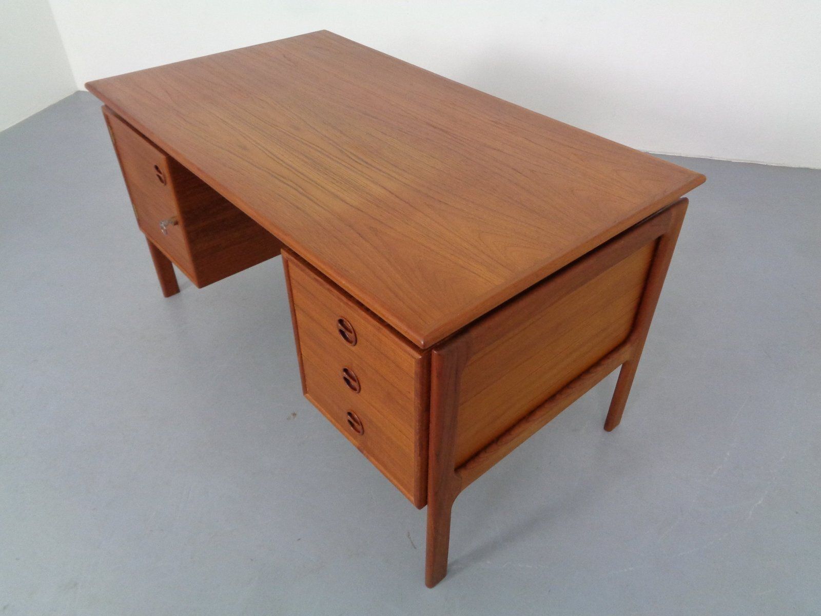 Teak Desk From Gasvig Gv Møbler, Denmark, 1960s photo buy