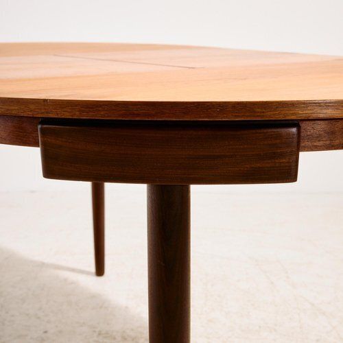 Teak Dining Set By Hans Olsen For Frem Røjle, 1950s, Set Of 5 photo vintage