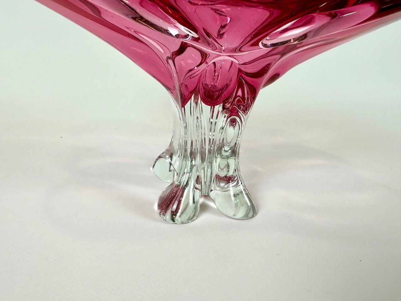 Art Glass Bowl By Josef Hospodka For Chribska Sklarna, 1960s photo buy