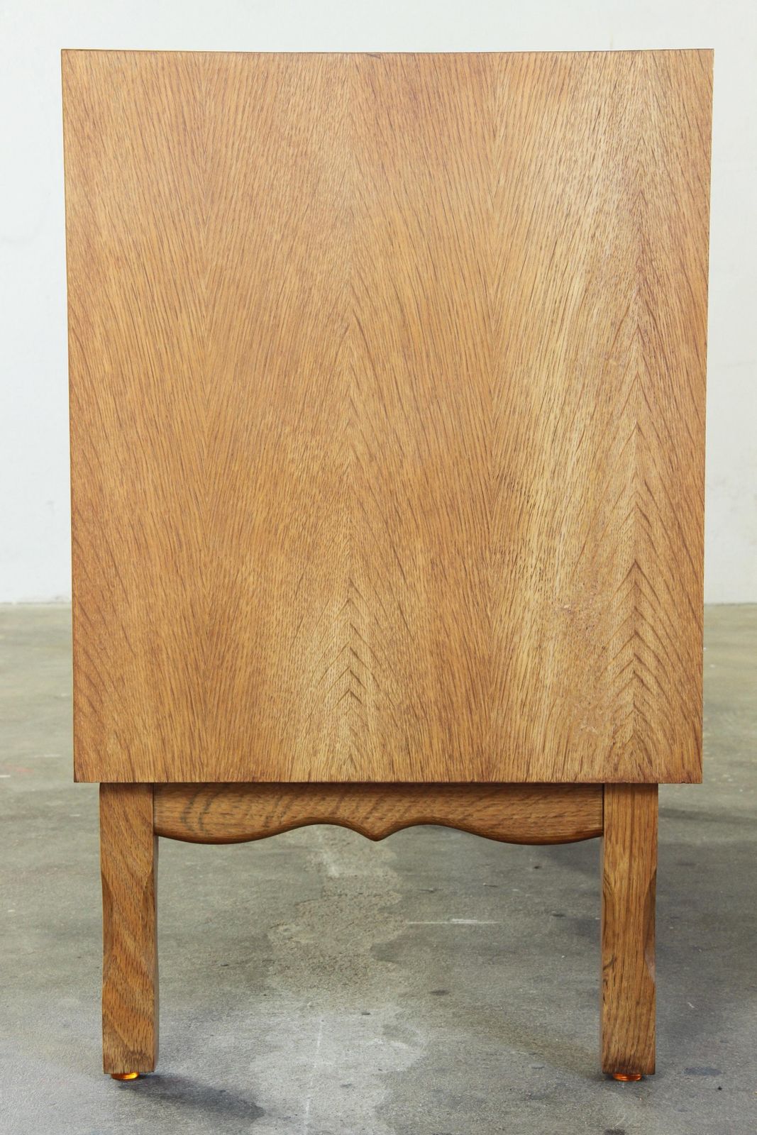 photo furniture Vintage 1960s Danish Brutalist Oak Sideboard, In The Style Of Henning Kjærnulf