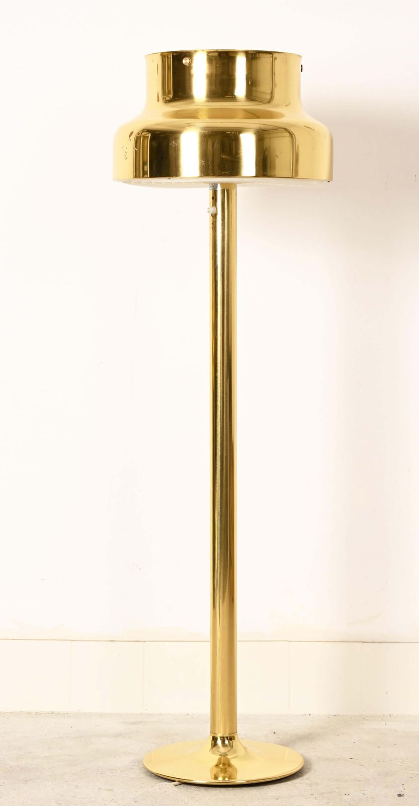 photo vintage Gold Floor Lamp Bumling By Anders Pehrson For Ateljé Lyktan