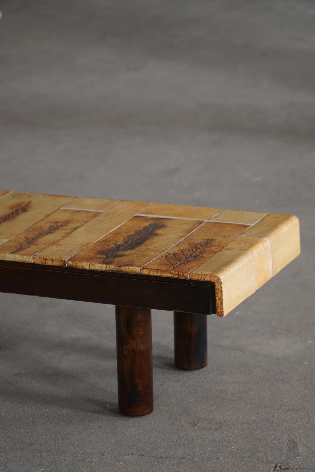 photo buy Mid Century French Ceramic Tile Coffee Table By Roger Capron, Vallauris, 1960s
