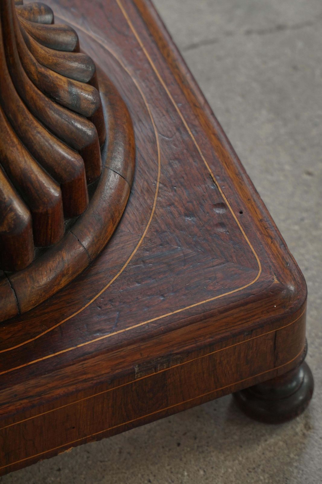 Antique Piano Stool, Oak & Velvet, French Cabinetmaker, Mid 19th Century photo vintage