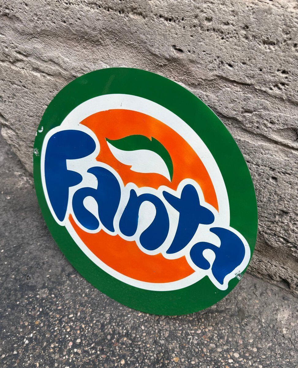 Vintage Fanta Advertising Sign, 1980