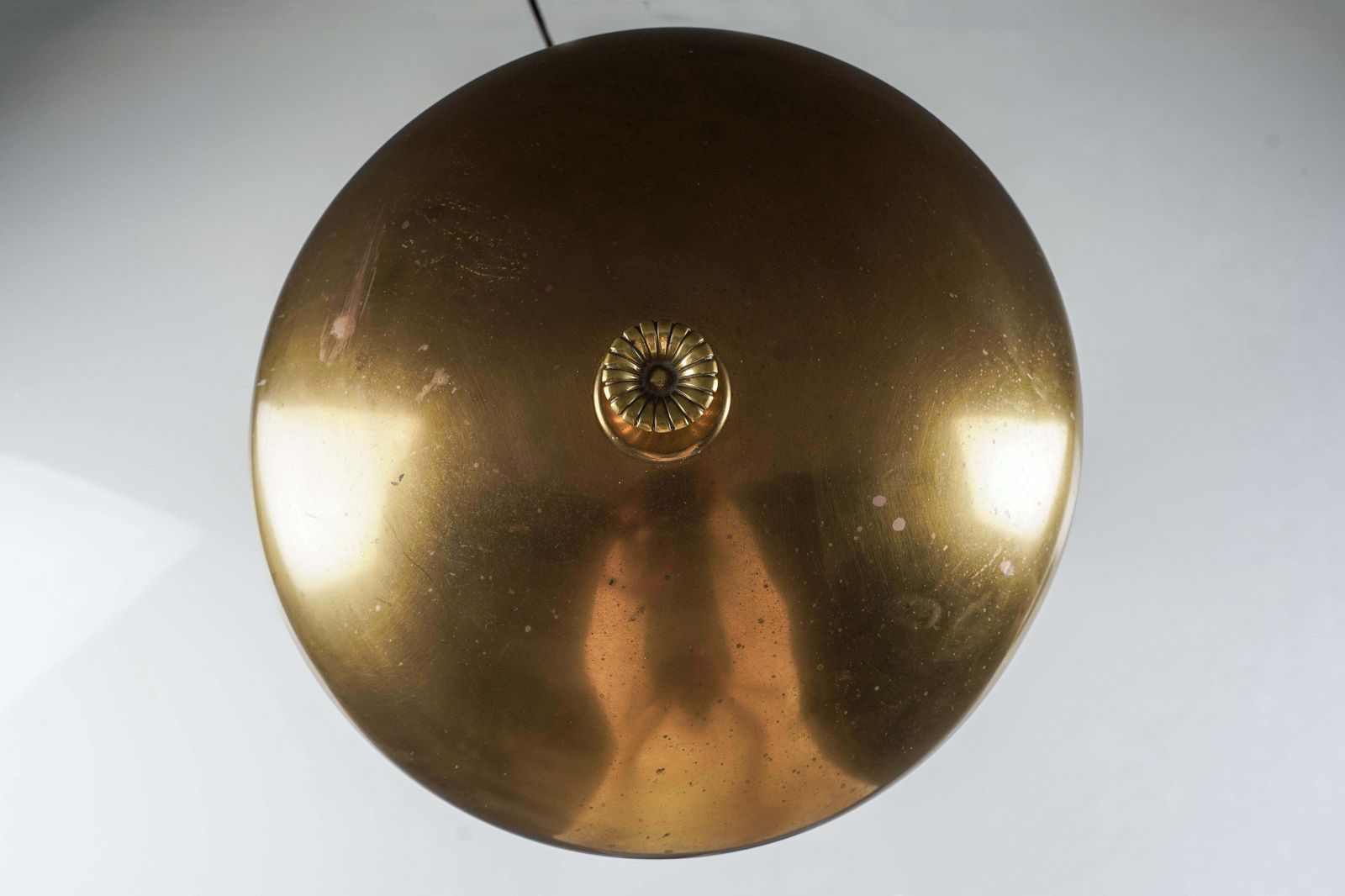 photo for sale Table Lamp In Brass And Bakelite By Nordiska Kompaniet, Sweden, 1930s