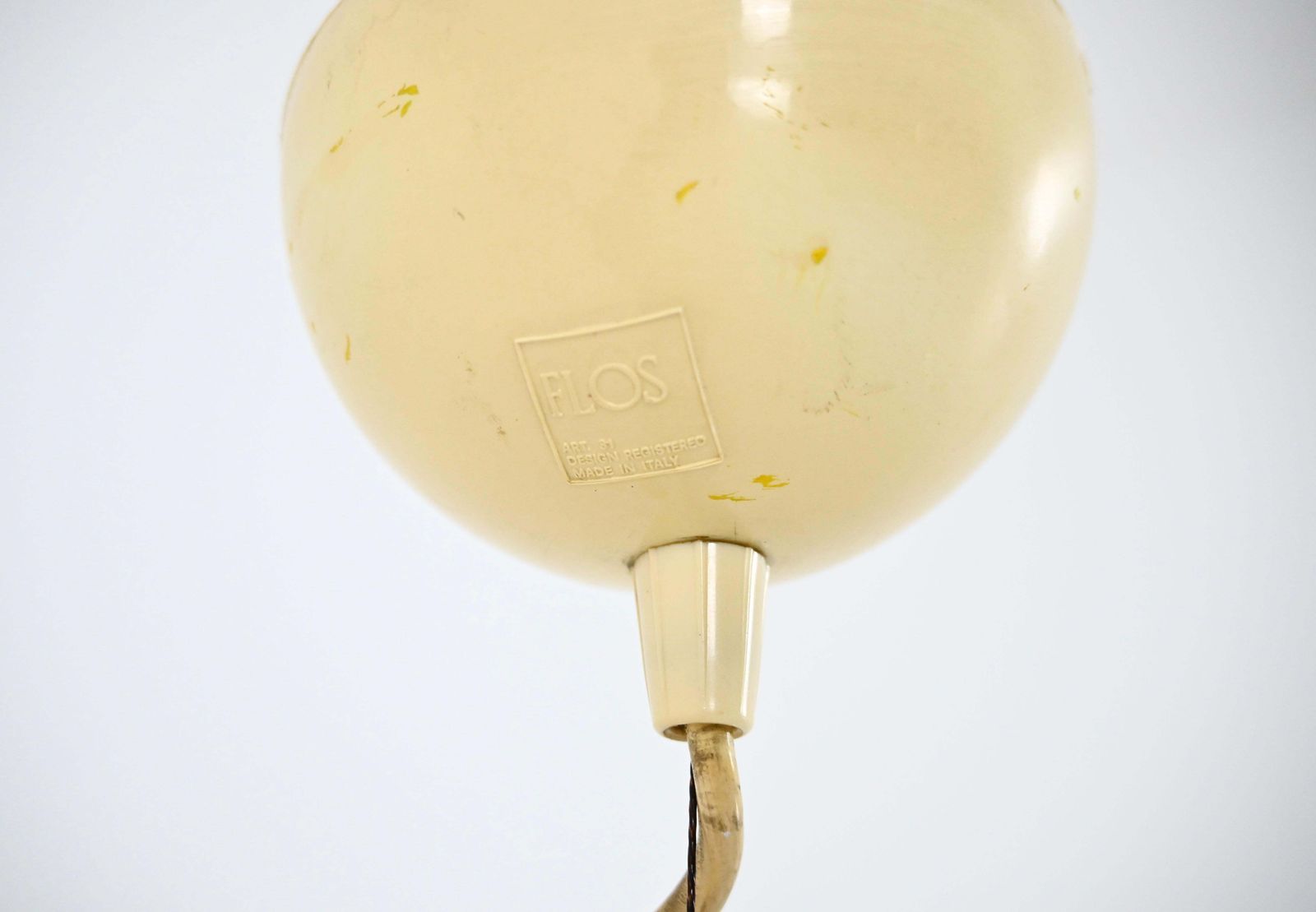 3261.0 Pair Of Fior Di Loto Hanging Lamp By Afra & Tobia Scarpa For Flos, 1960s photo