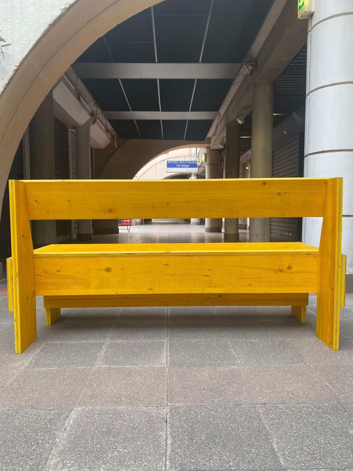 Inessa Hansch Low Backrest Bench, Circa 2010, From The Seguin Collection photo vinterior