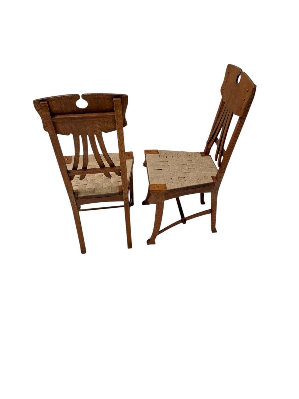Chambre D'artisan Chair By Gustave Serrurier Bovy, 1895 photo for sale