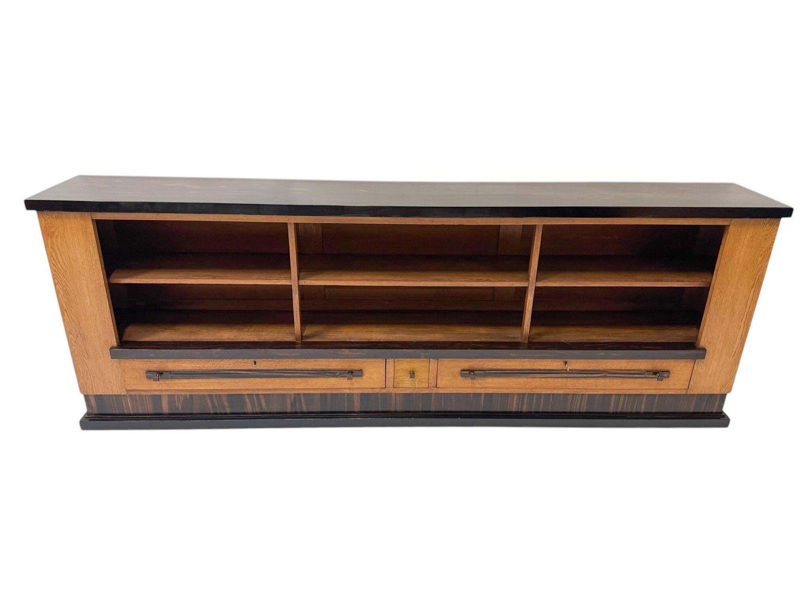 Art Deco Modernist Bookcase Or Credenza By Hendrik Wouda For Pander, 1924 photo for sale