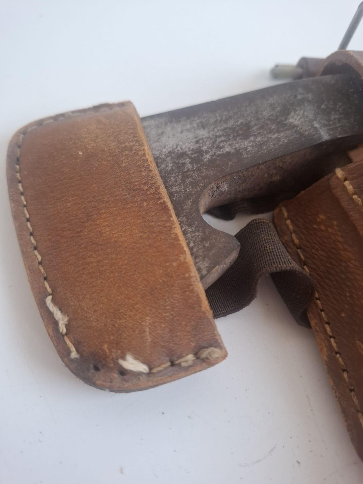 Mid Century Czechoslovak Firefighter Axe With Leather Holster photo 254.0