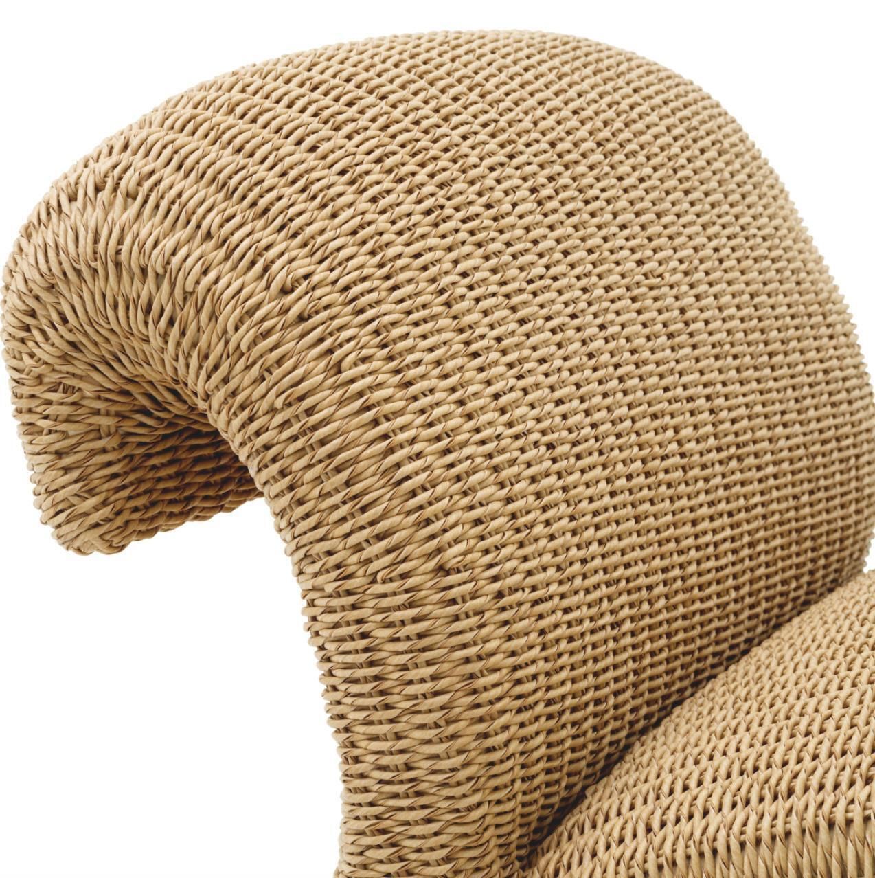 Outdoor Chair In Faux Rattan And Aluminium photo buy
