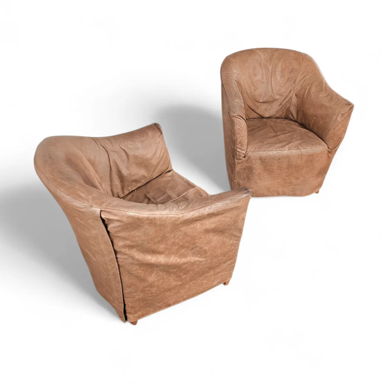 2 X Doralice Lounge Chair By Antonio Citterio / Paolo Nava / 1980s photo 1696.0