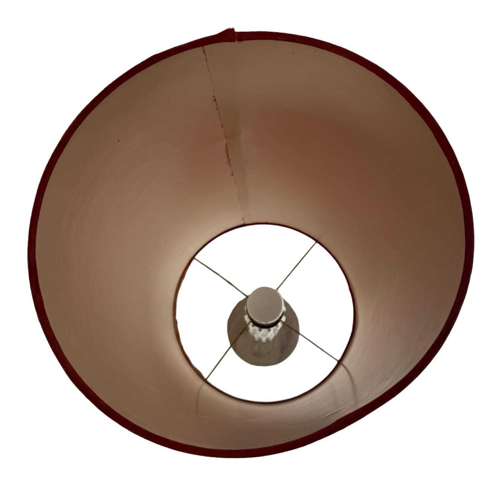 Richard Essig   Floor Lamp   Space Age Design   Crystal Glass, Chrome And Fabric Covered Shade photo Lighting