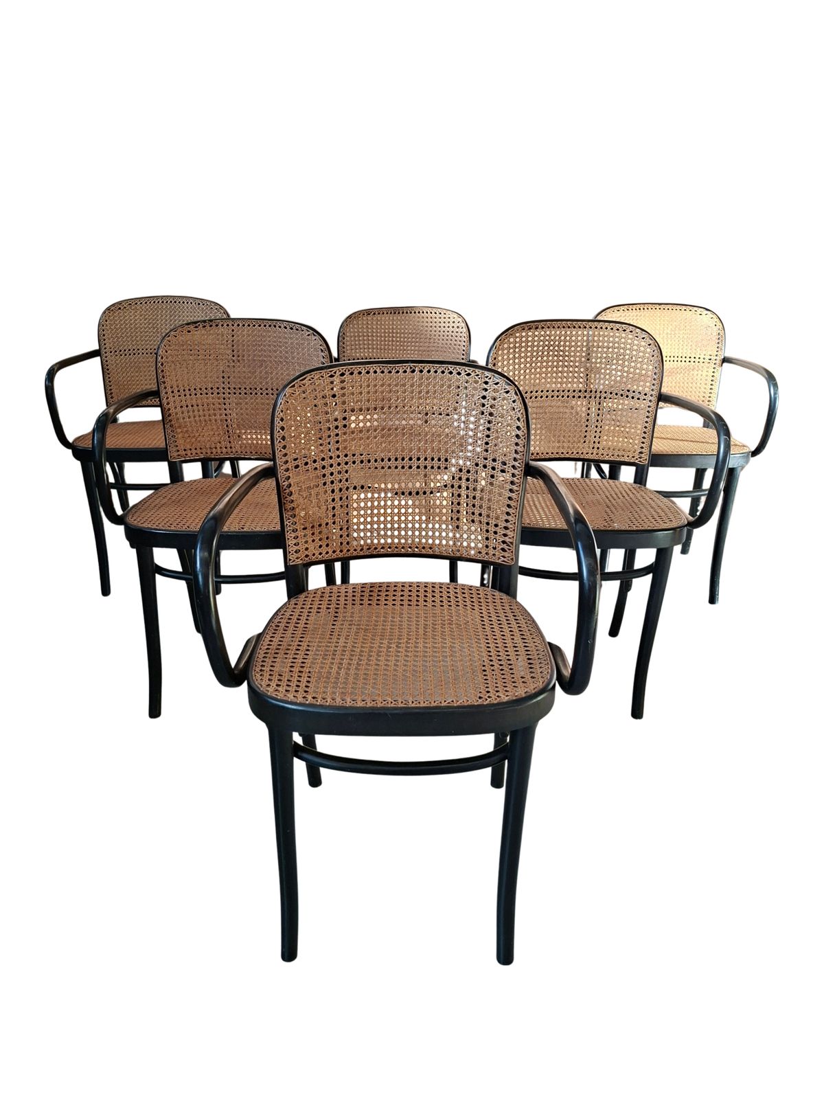 Poltroncina Modello 811 "Prague" Design Ispirazione Thonet (Anni '90) photo for sale