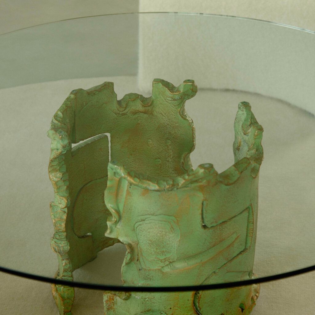 Salvino Marsura Maschere Coffee Table Treviso, Italy, 2000s. photo buy
