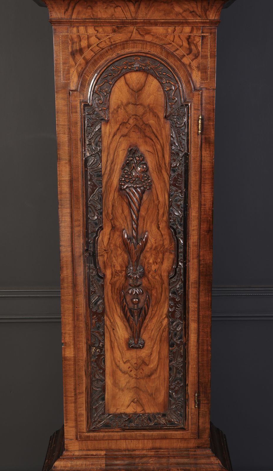 18th Century Walnut Grandfather Clock photo 5135.0