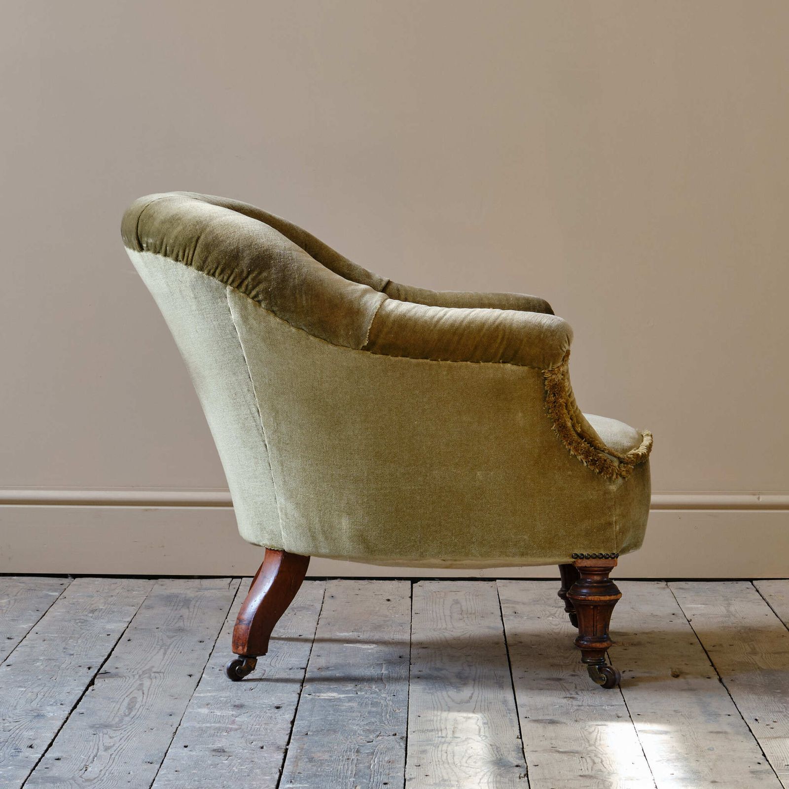 19th Century Tub Back Armchair photo for sale