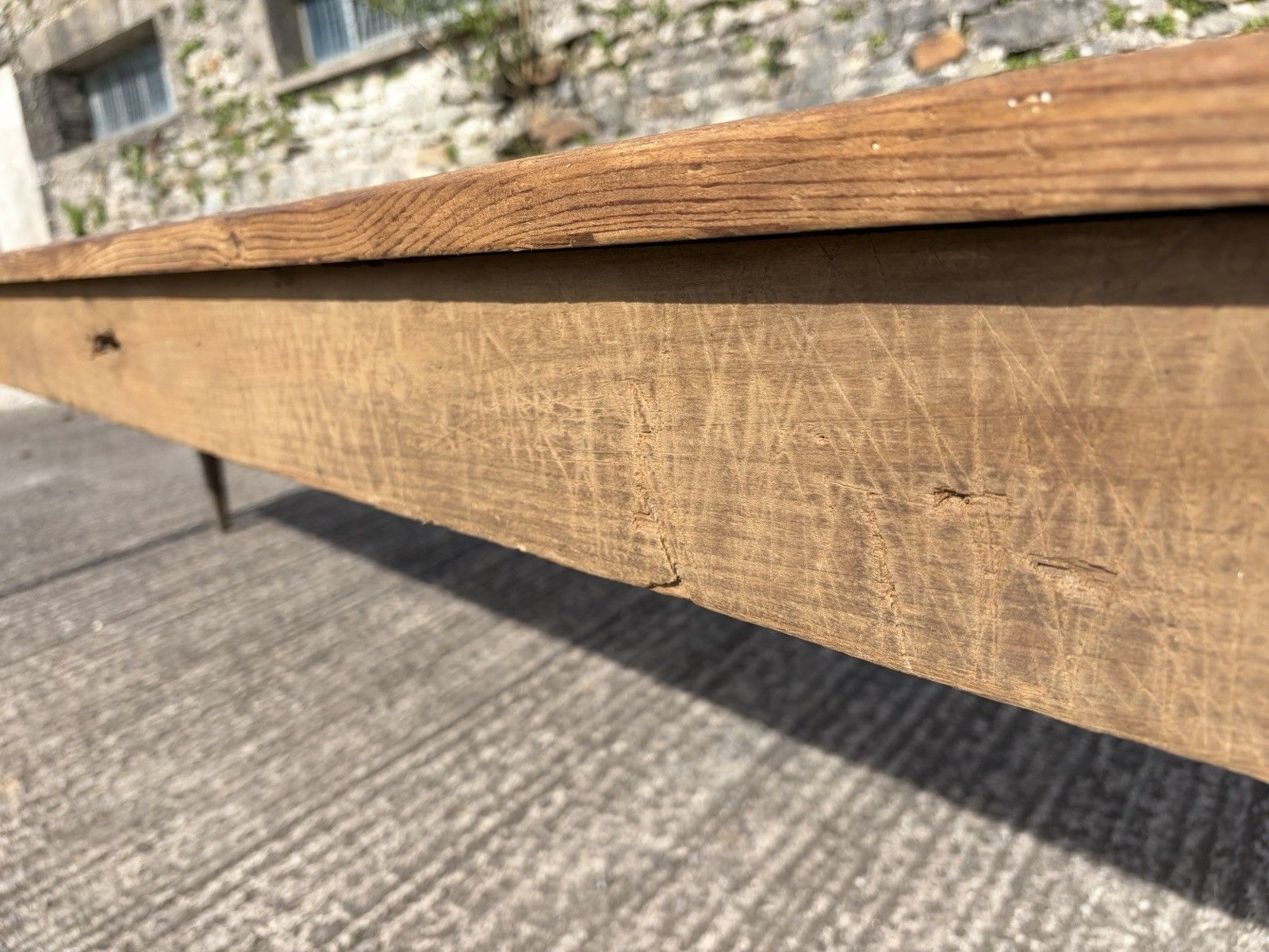 Antique French Draper’s / Dining Table — 279.5cm | Poplar & Chestnut | photo buy