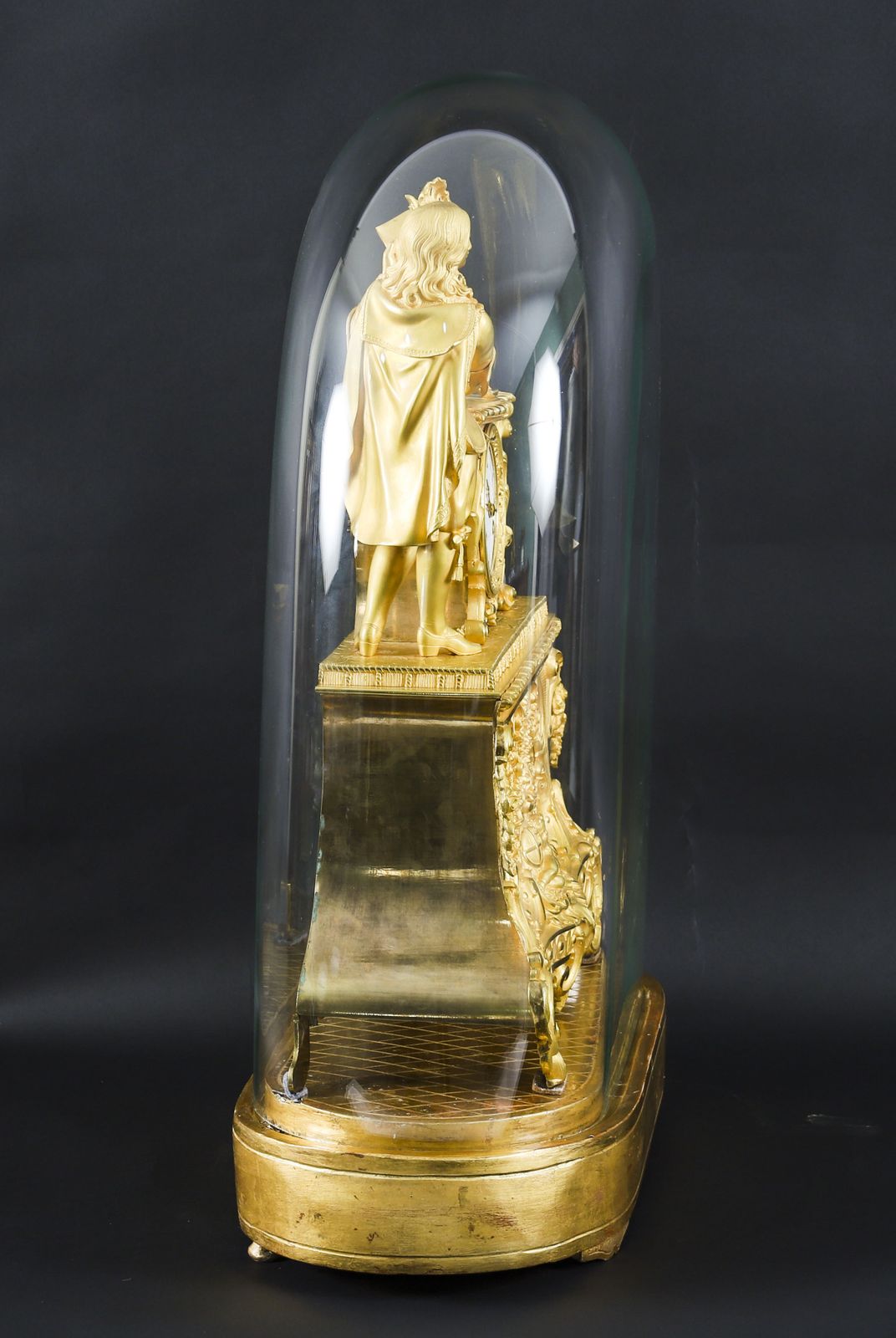photo vintage Antique French Sevres Ormolu Mantel Clock By Leroy Paris 19th Century