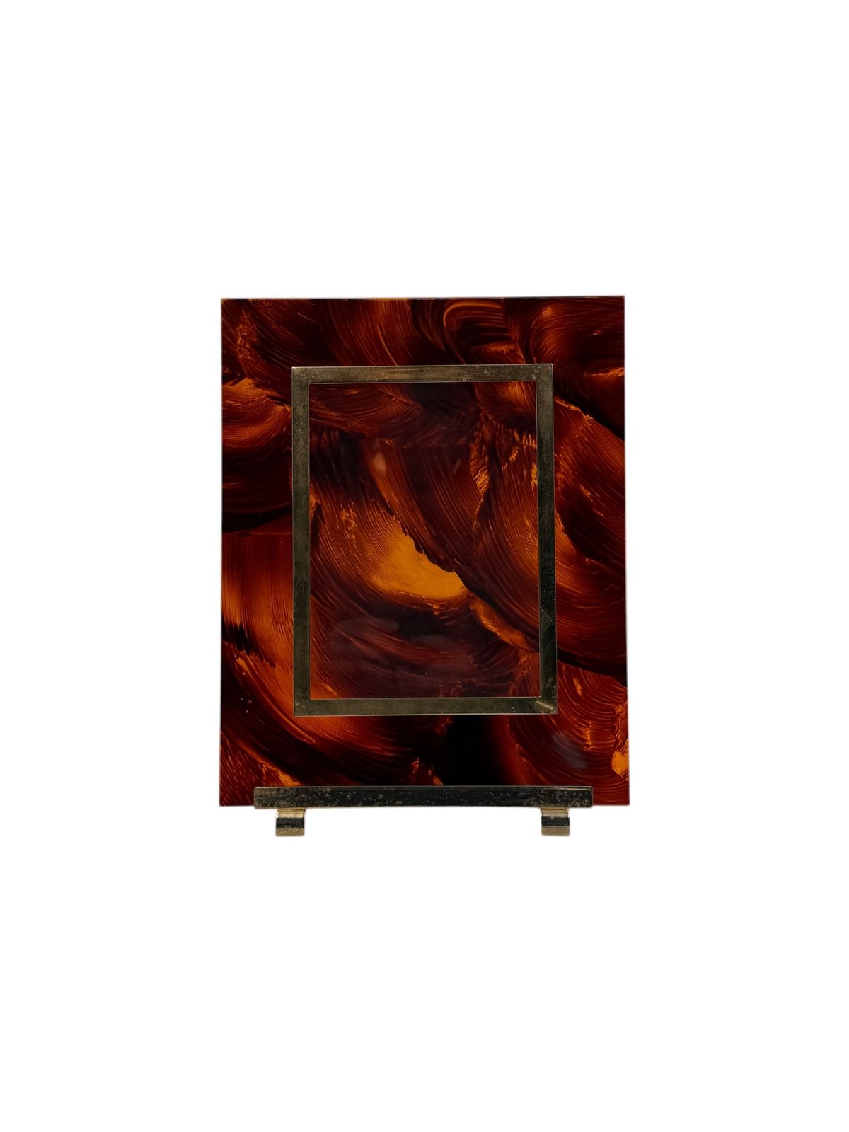 photo buy Hollywood Regency Lucite Picture Frame, In The Manner Of Gabriella Crespi Italy 1970s
