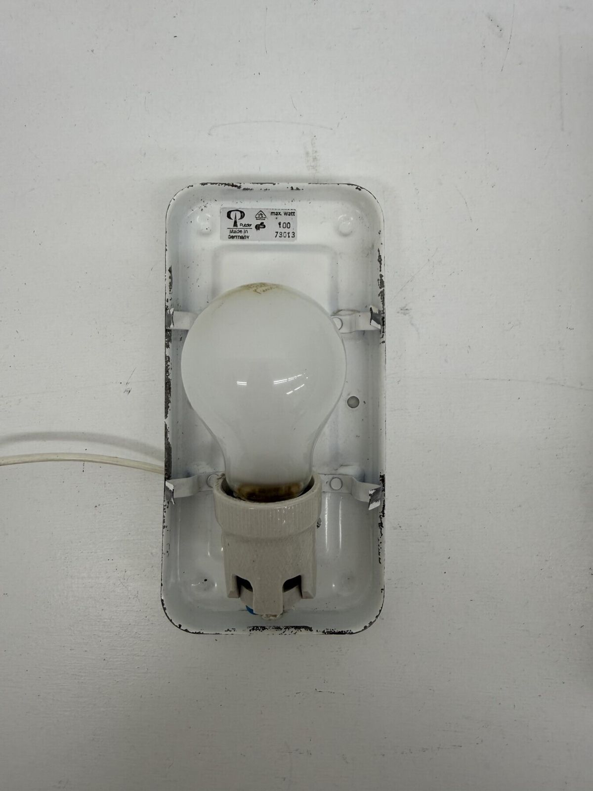 Peil & Putzer Glazen Wandlamp, Jaren 1970 photo for sale