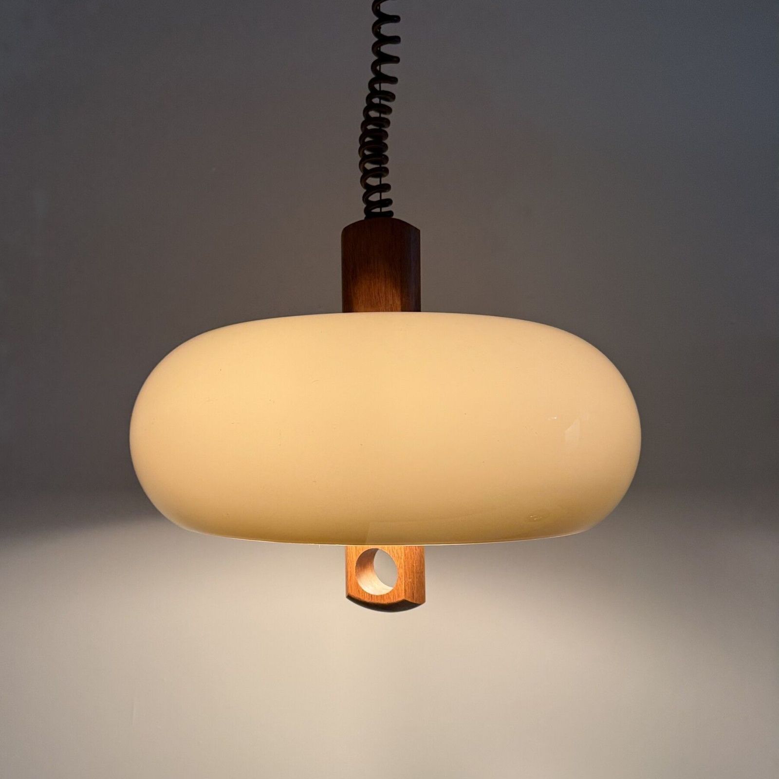 Mid  Century Space Age Pendant Lamp Temde Leuchten , 1970s Germany photo furniture