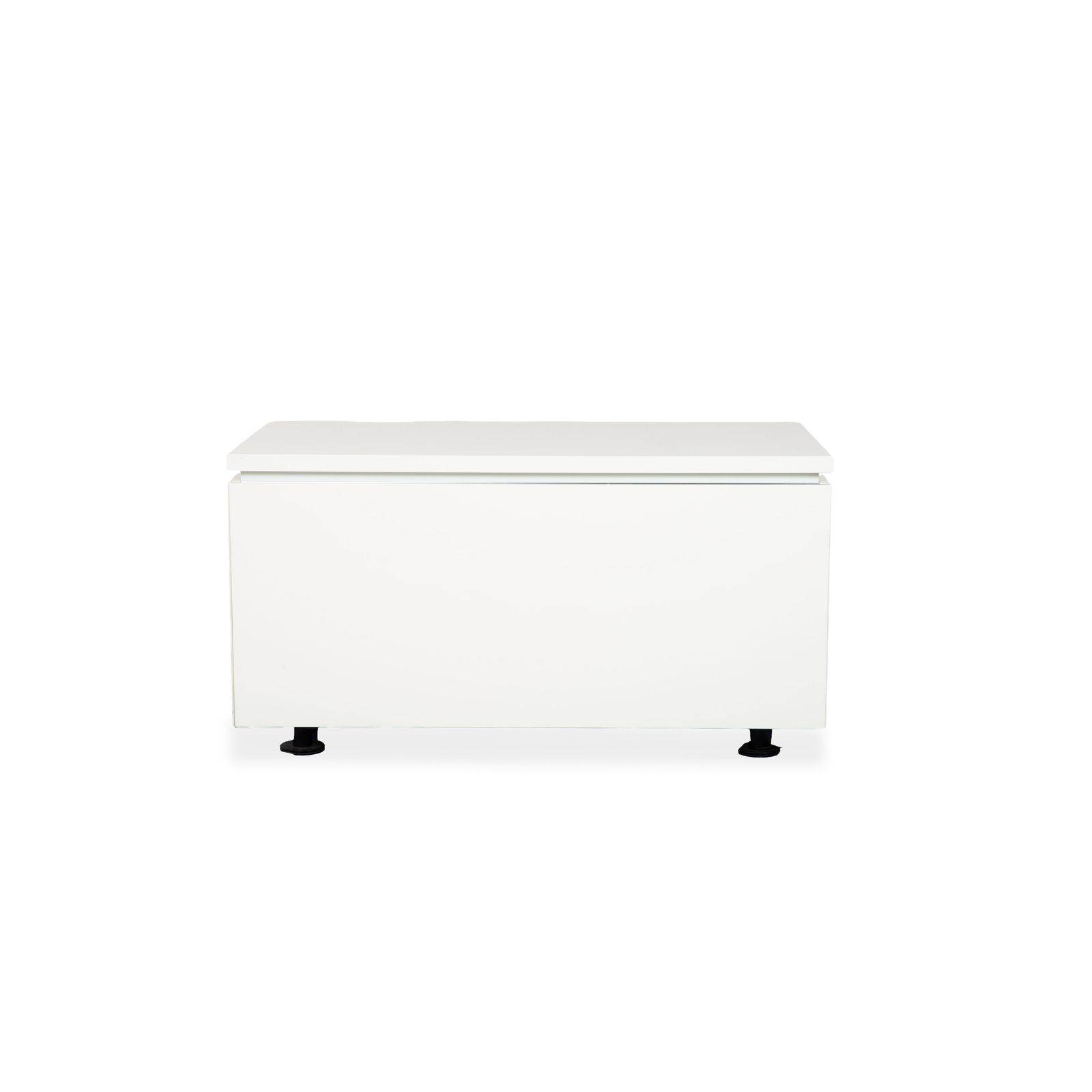 photo furniture Buffet Interlübke Cube en bois blanc