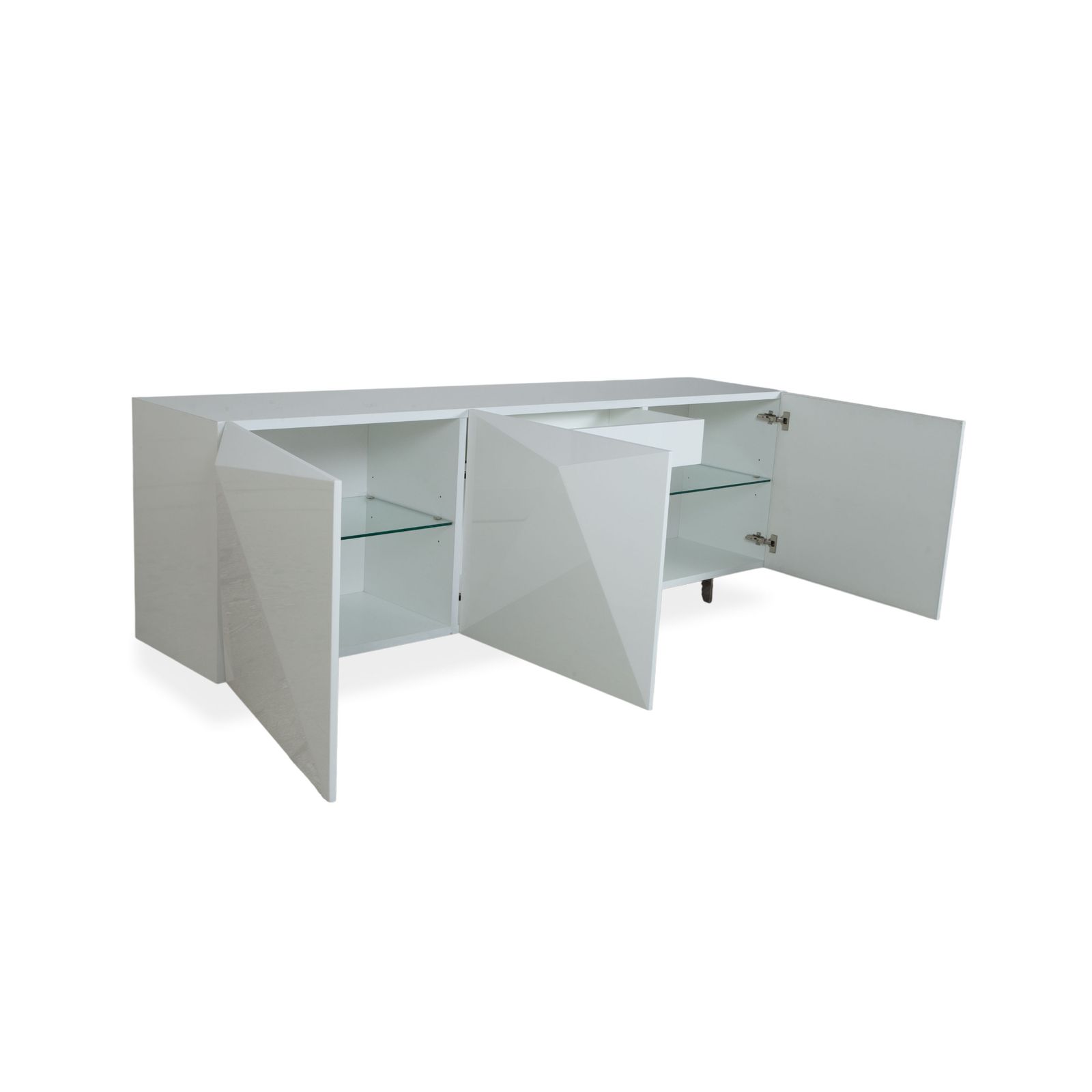 Cattelan Italia Kayak Wooden Sideboard White photo for sale