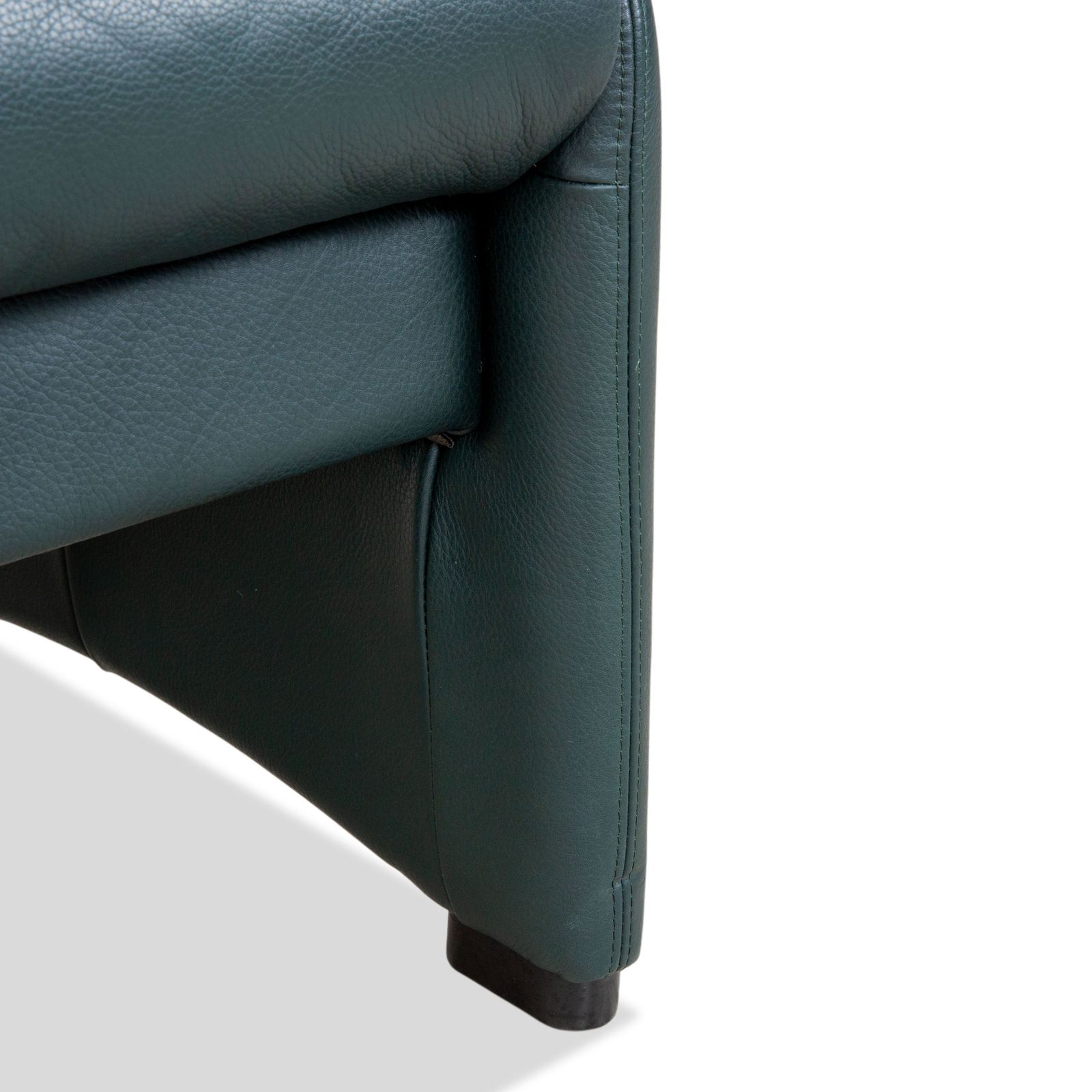 photo for sale Laauser Atlanta Leather Armchair Set Green Dark Green Petrol