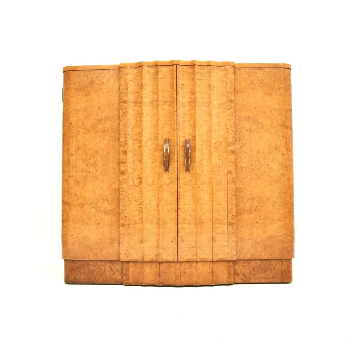 Art Deco Burr Walnut Cabinet By Harry And Lou Epstein photo Furniture