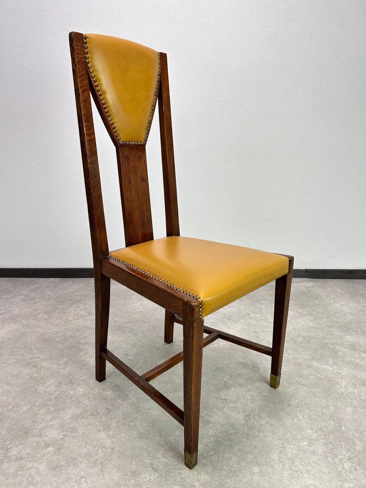 Set Of 10 Dining Room Chairs By Joseph María Olbrich photo 1297.0