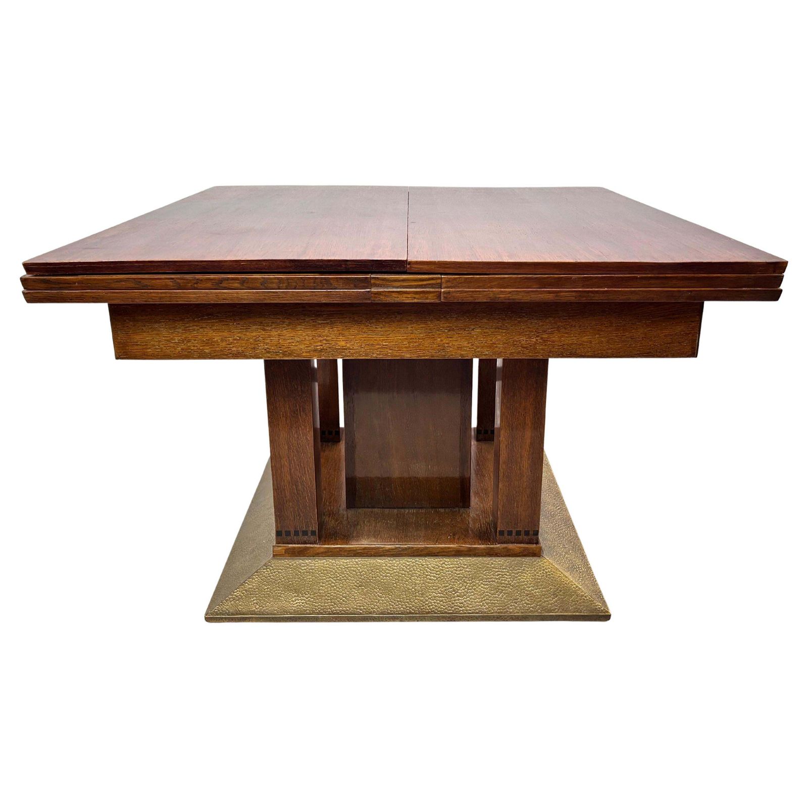 Large Dining Room Table For 16 People Attr. To Joseph Maria Olbrich