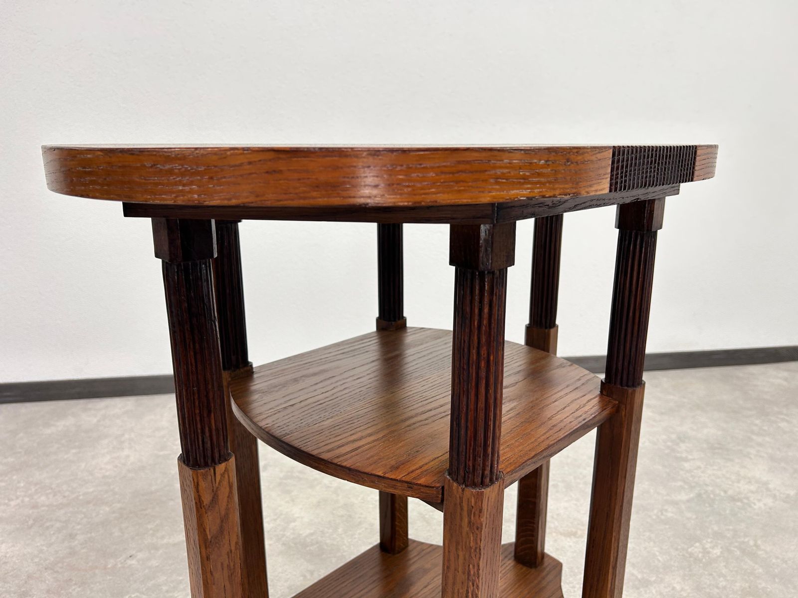 Oval Side Table With Six Legs In The Style Of Vienna Secession photo 2075.0