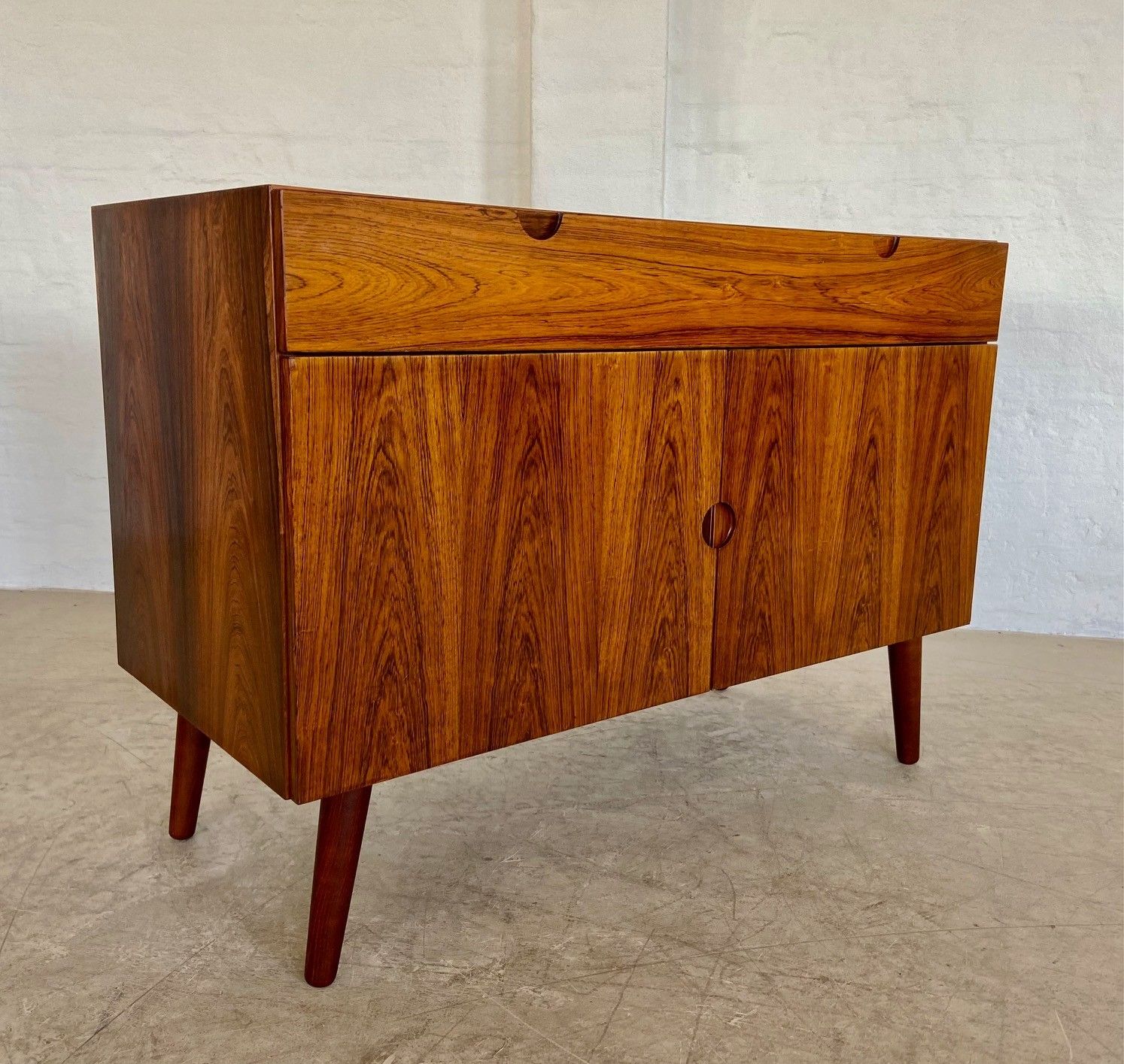 Furniture Vintage Retro Danish Mid Century Rosewood Sideboard  1960,S photo