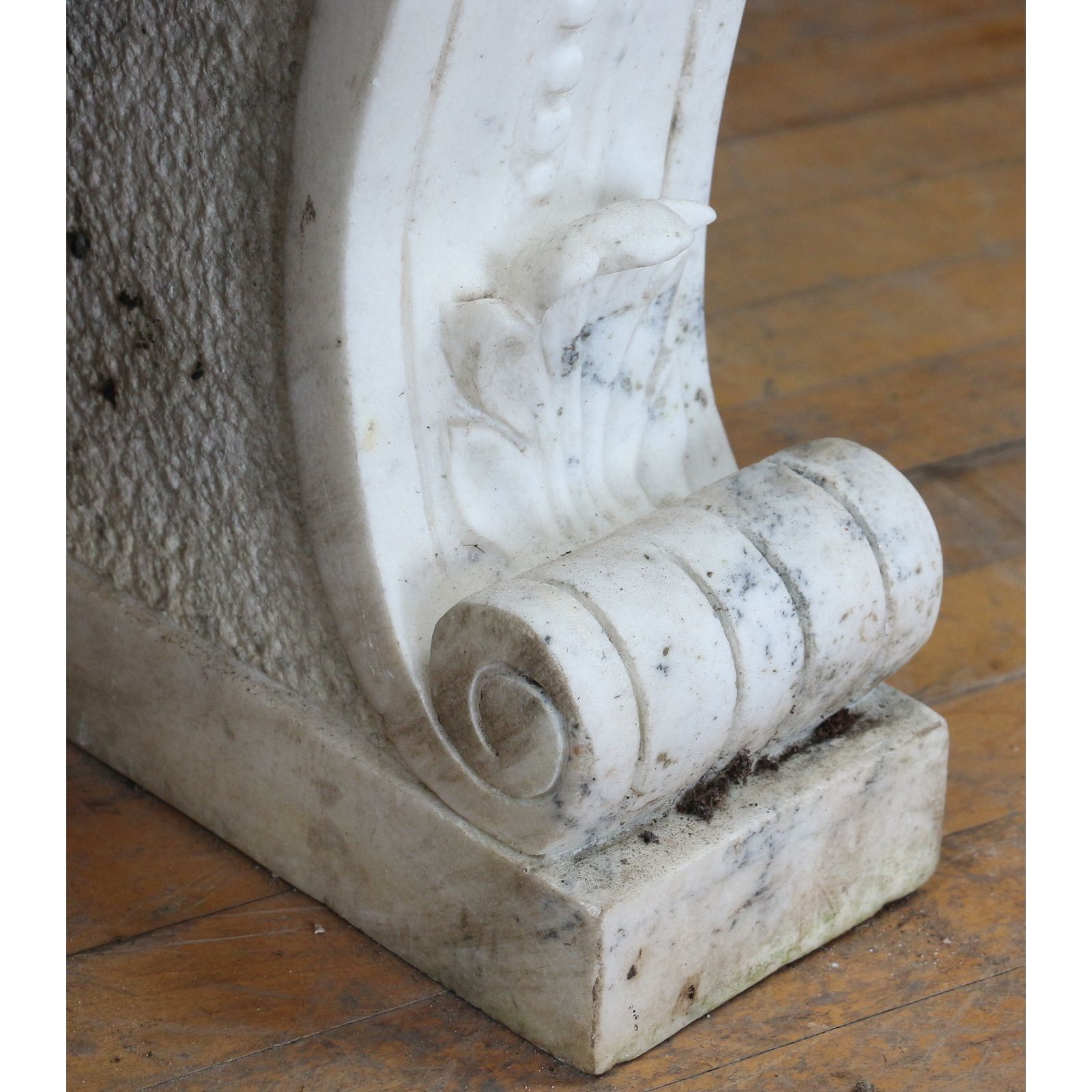 photo for sale An Impressive Early C20th Carved Marble Planter On Carved Marble Pedestals
