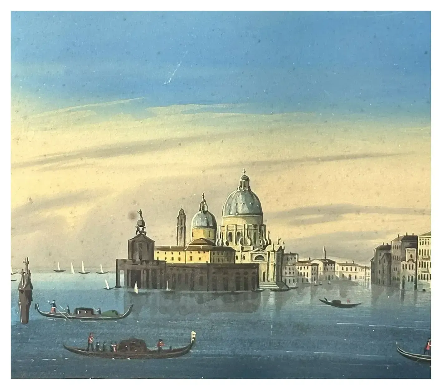 Giovanni Biasin, View Of The Basin Of San Marco photo buy