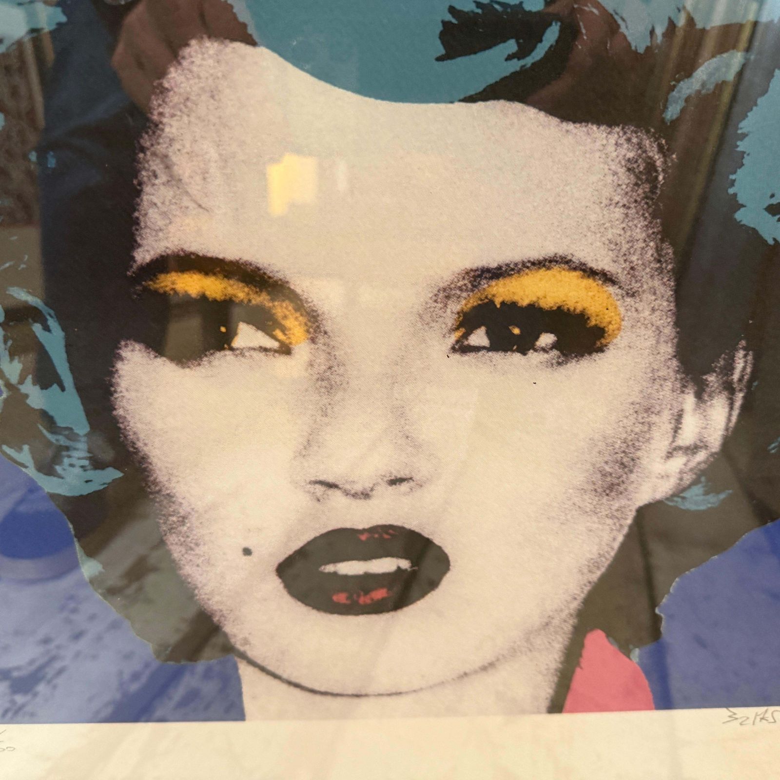 21st Century Framed Kate Moss 30/60 Numbered Lithography By Banksy photo 662.0
